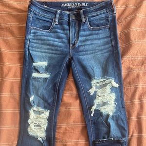 American Eagle Size 6 Long Super Stretch X Skinny Jeans. Excellent condition